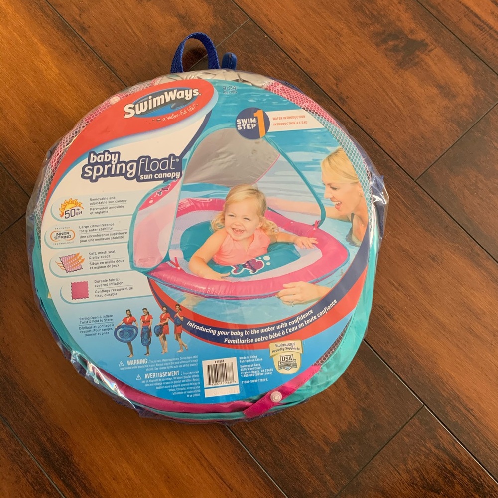 Baby spring float